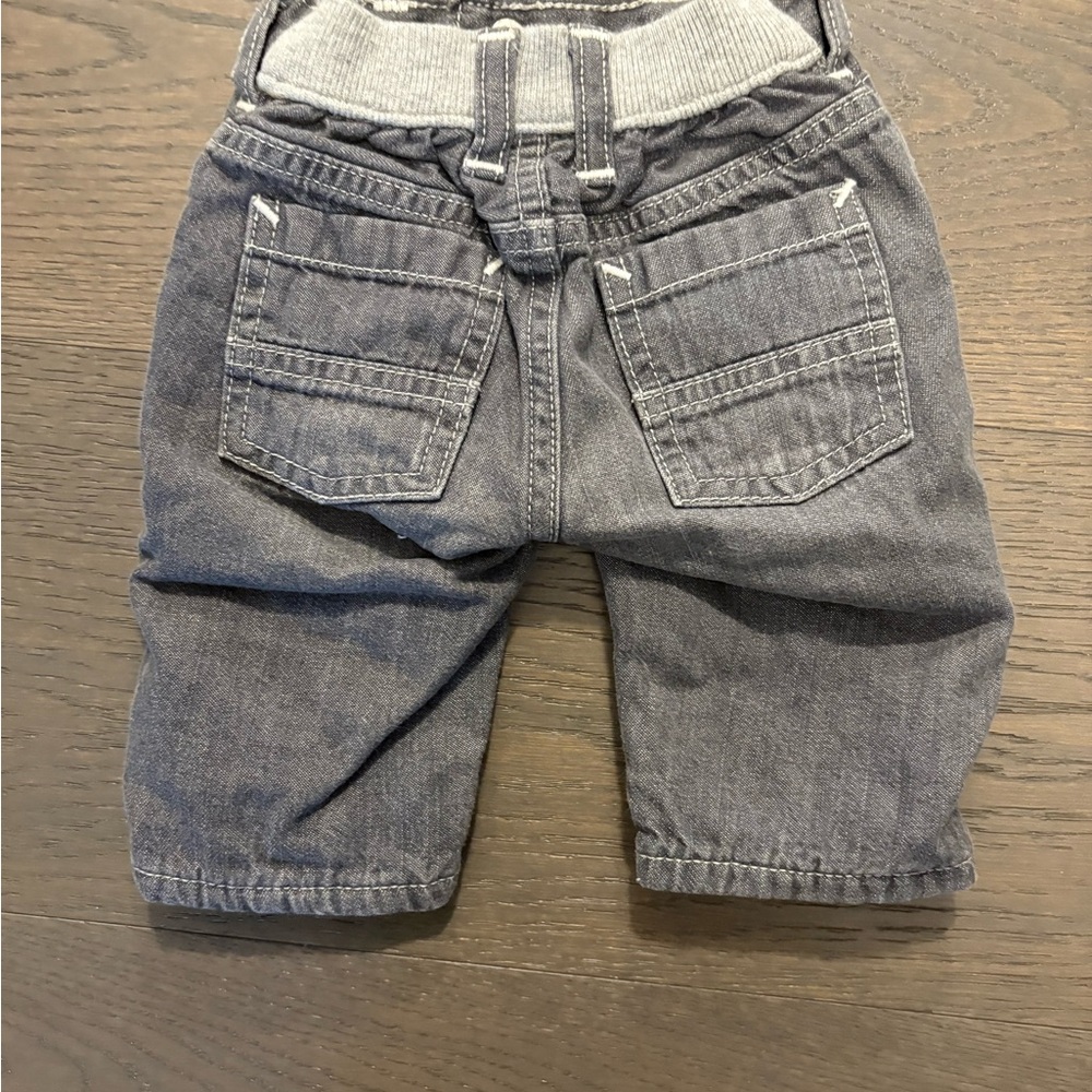 Baby gap washed denim baby jeans 0-3M NWT ret $72